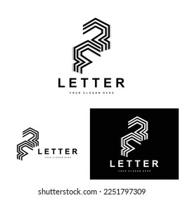 Logotipo de letra R, símbolo de alfabeto vectorial, diseño de logotipos de marca con letra inicial