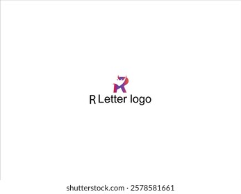 R Letter logo vector desigen logo 