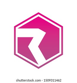 R letter logo vector design
