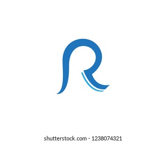 R Letter Logo Vector Icon