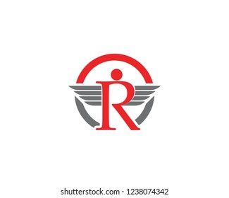 R Letter Logo Vector Icon
