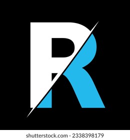 R Letter Logo. R Letter Logo Vector. vector icon, icon vector. Letter  Vector. abstract logo. Alphabets logo. T-shirt design. typography t-shirt design. R letter t-shirt design for print.