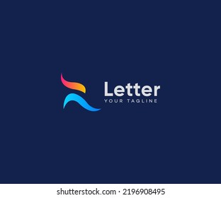 R Letter Logo Vector Template Abstract Monogram Symbol