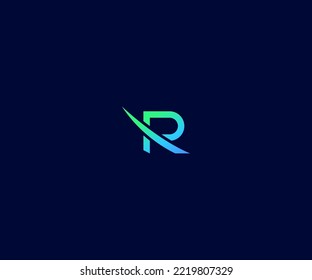 R Letter Logo Vector Template Abstract Monogram Symbol. Usable for Business sport, technology, fashion, digital And future creative logo