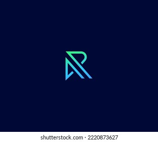 R Letter Logo Vector Template Abstract Monogram Symbol. Usable for Business sport, technology, fashion, digital And future creative logo