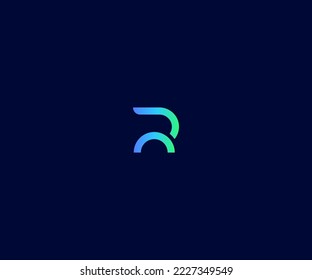 R Letter Logo Vector Template Abstract Monogram Symbol. Usable for Business sport, technology, fashion, digital And future creative logo