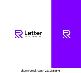 R Letter Logo Vector Template Abstract Monogram Symbol. Usable for Business sport, technology, fashion, digital And future creative logo