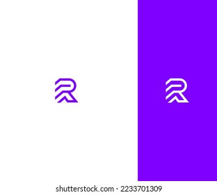 R Letter Logo Vector Template Abstract Monogram Symbol. Usable for Business sport, technology, fashion, digital And future creative logo