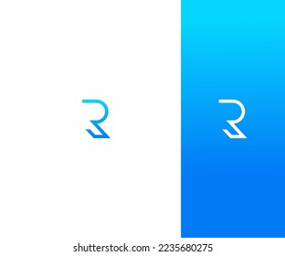 R Letter Logo Vector Template Abstract Monogram Symbol. Usable for Business sport, technology, fashion, digital And future creative logo