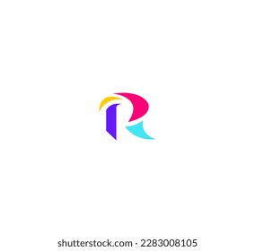 R Letter Logo Vector Template Abstract Monogram Symbol