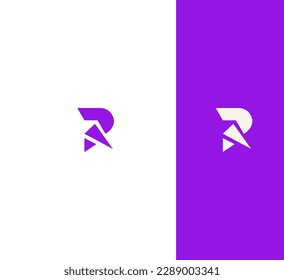 R Letter Logo Vector Template Abstract Monogram Symbol 
