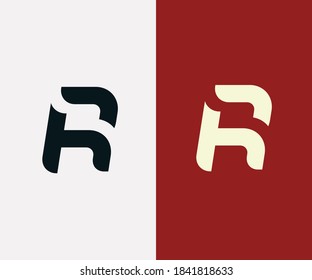 R letter Logo.Here this design are made customly and changeable format.Design are unique and cool.
