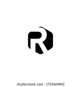 r letter luxury vector logo 