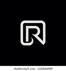 R Letter Monogram Symbol