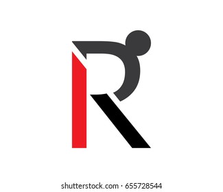 R Letter People Logo