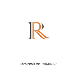 R Letter Simple Elegant Logo