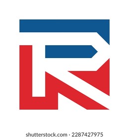 Logo-Symbol für R-Buchstaben