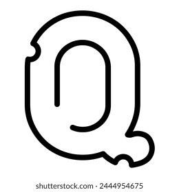 R letter typeface, vector Mice cheese uppercase font.