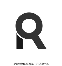 r letter vector logo