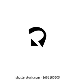 r letter vector logo brand