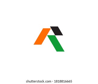 R Letter vector logo design icon