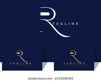 R letter vector logo design. R logo. Business R. Premium. Creative. Luxury logo