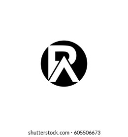 r letter vector logo. ra letter vector logo