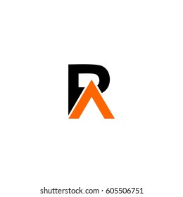 r letter vector logo. ra letter vector logo