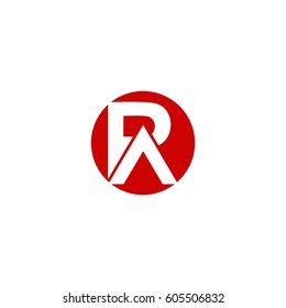 r letter vector logo. ra letter vector logo