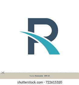 R Letter vector Logo Template Illustration Design. Vector EPS 10.