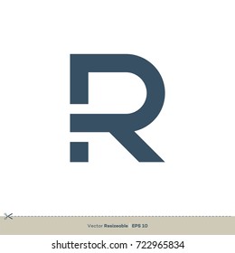 R Letter vector Logo Template Illustration Design. Vector EPS 10.