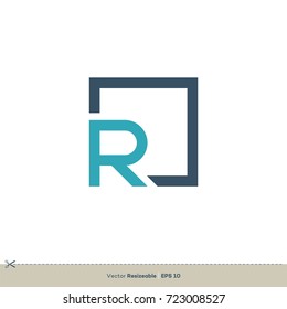 R letter vector logo template Illustration Design. Vector EPS 10.