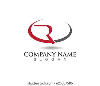 R letters logo