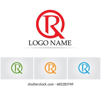 R letters logo and symbols