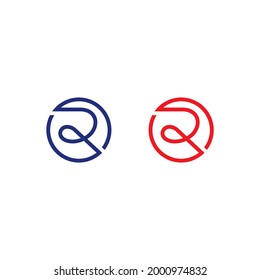 R Letters Logo Vector 001