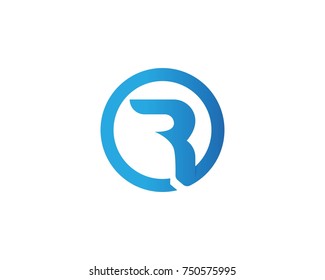 R Letters logos