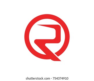 R Letters logos