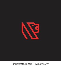 R Lion logo. lion logo