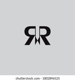 Diseño del logotipo R para la empresa.-Vector