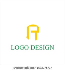 r logo design. letter logo design