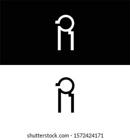 r logo design. logotype design