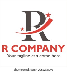 R logo design on Cleaning and Maintenance theme