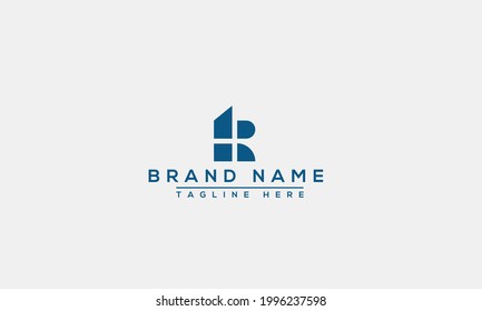 R Logo Design Template Vector Graphic Branding Element.