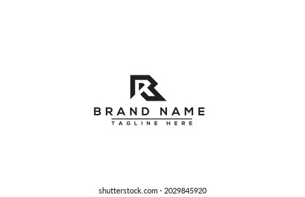 R Logo Design Template Vector Graphic Branding Element.