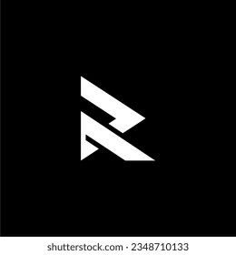 Diseño de logotipo R con un concepto único