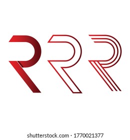 R Logo-Design. R Logo Vektorsymbol Vorlagensymbol. Buchstabe R-Logo. Brieflogo