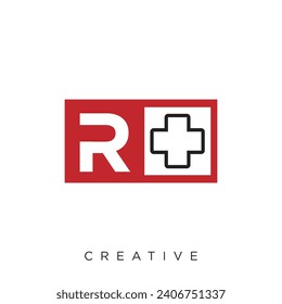 r logo design vector icon	