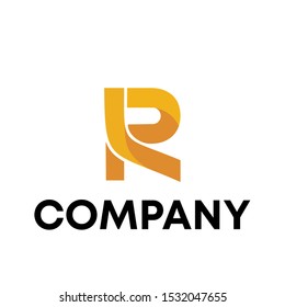 R logo design vector shape 
