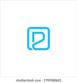 R logo design vector sign