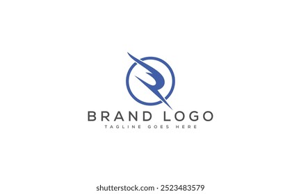 R logo design vector template design for brand